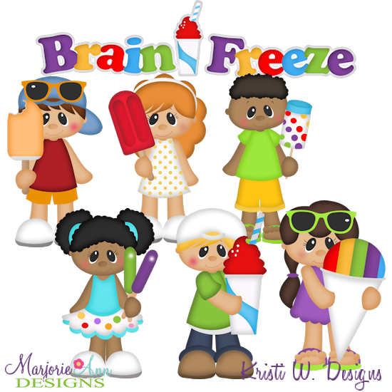 Brain Freeze SVG Cutting Files Includes Clipart - Click Image to Close